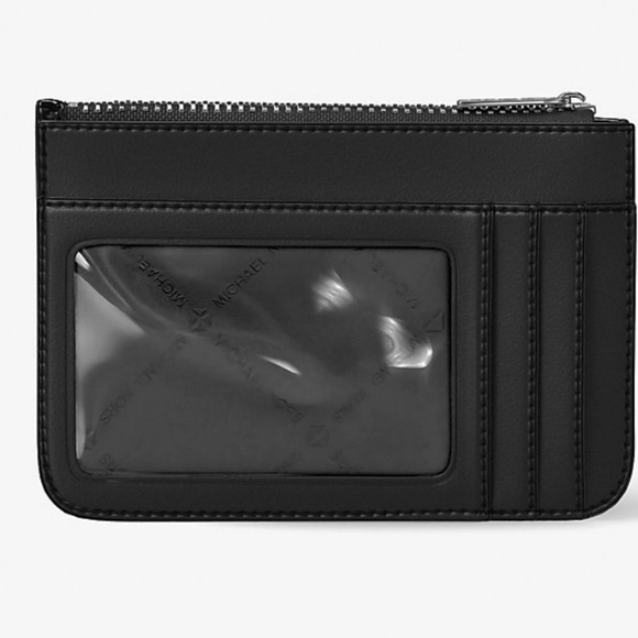 Michael Kors Jet Set Black Wallet Patent  NWT Retain $128 - Picture 2 of 4
